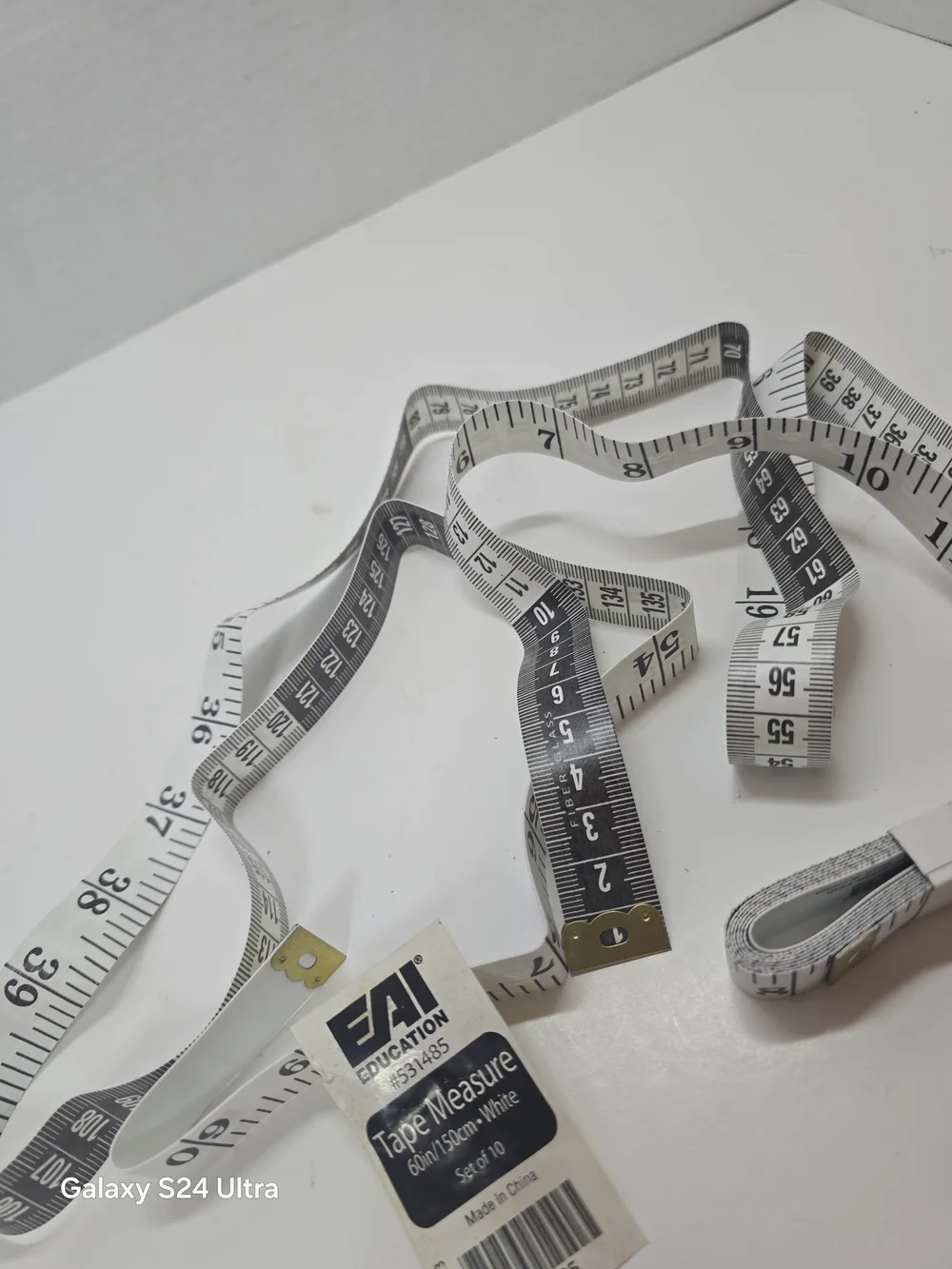 Flexible White & Black Measuring Tape - EAI Education - Picture 3 of 3